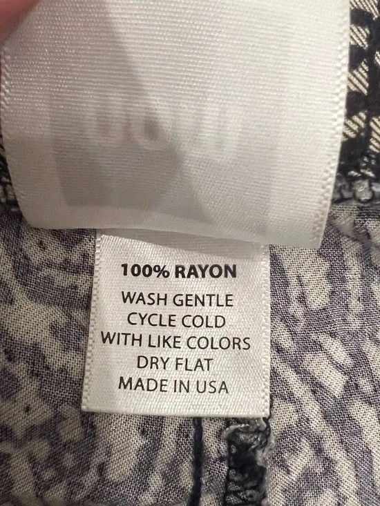 Nom Black & Tan print Joggers | Front & Back Pockets | Size M | Like New - Picture 9 of 10